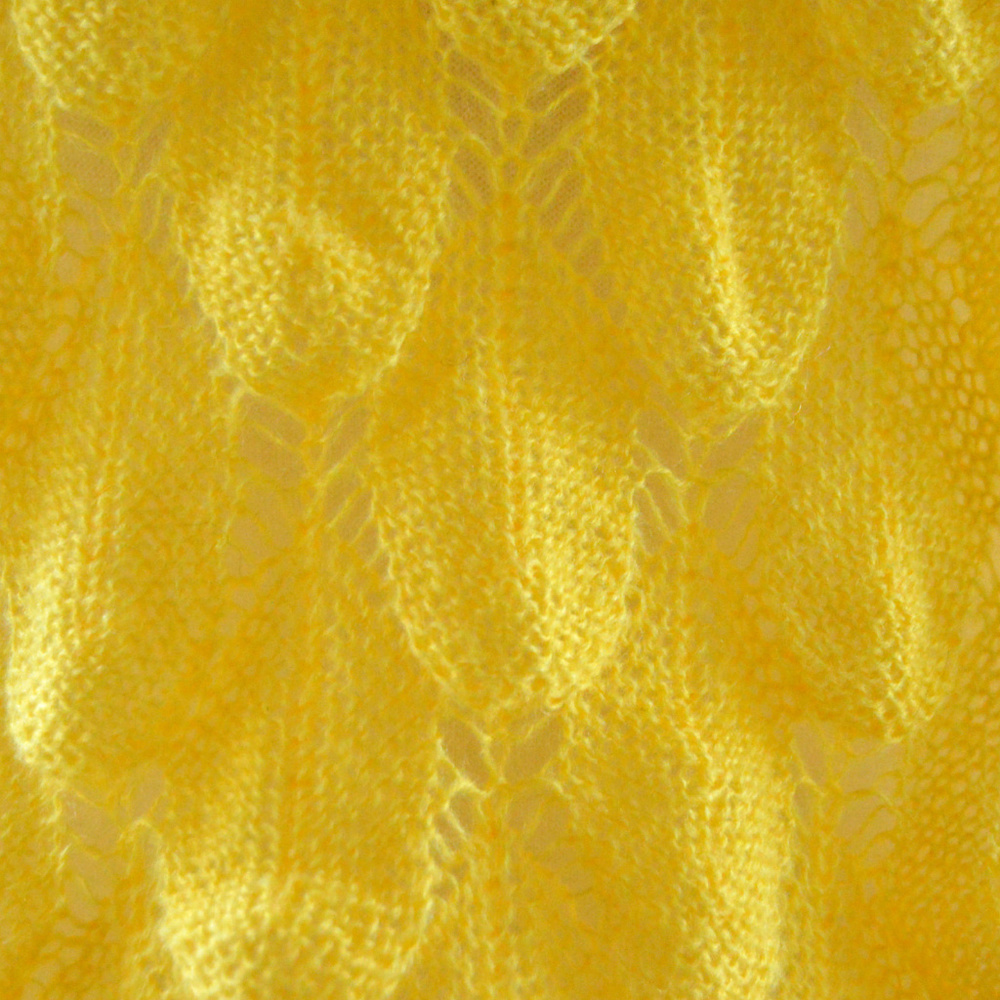 Short Knit Openwork Loose Sweater Shawl ONE SIZE - Picture 3 of 3